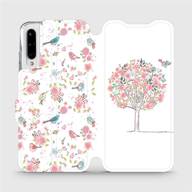 Flipové pouzdro Mobiwear - Xiaomi Mi A3 - M120S Strom a ptáčci