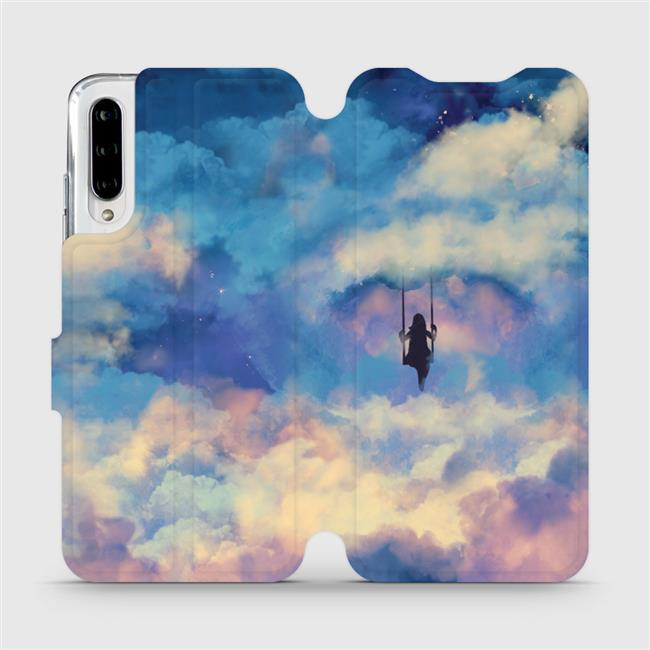 Flipové pouzdro Mobiwear - Xiaomi Mi A3 - MR09S Dívka na houpačce v oblacích