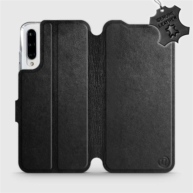 Kožené flip pouzdro Mobiwear - Xiaomi Mi A3 - Černé