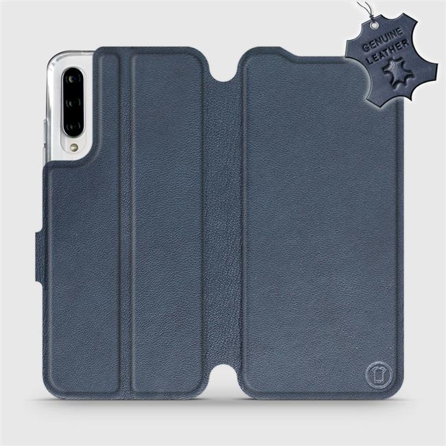 Kožené flip pouzdro Mobiwear - Xiaomi Mi A3 - Modré
