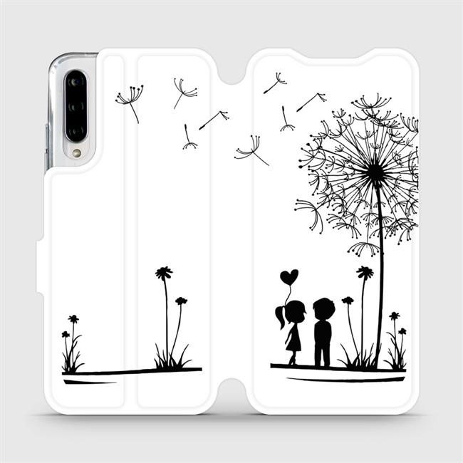Flipové pouzdro Mobiwear - Xiaomi Mi A3 - MH16P Dvojice s pampeliškou