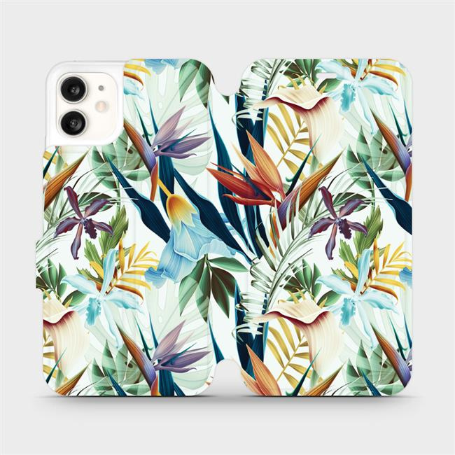 Flipové pouzdro Mobiwear - Apple iPhone 11 - M071P Flóra