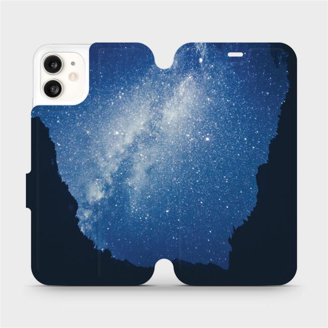 Flipové pouzdro Mobiwear - Apple iPhone 11 - M146P Galaxie