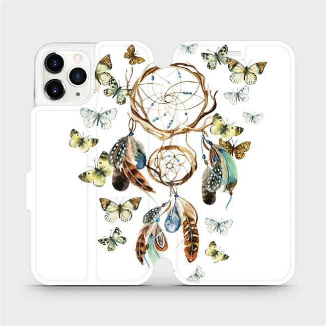 Flipové pouzdro Mobiwear - Apple iPhone 11 Pro - M001P Lapač a motýlci