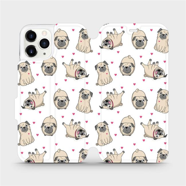 Flipové pouzdro Mobiwear - Apple iPhone 11 Pro - M097P Mopsíci