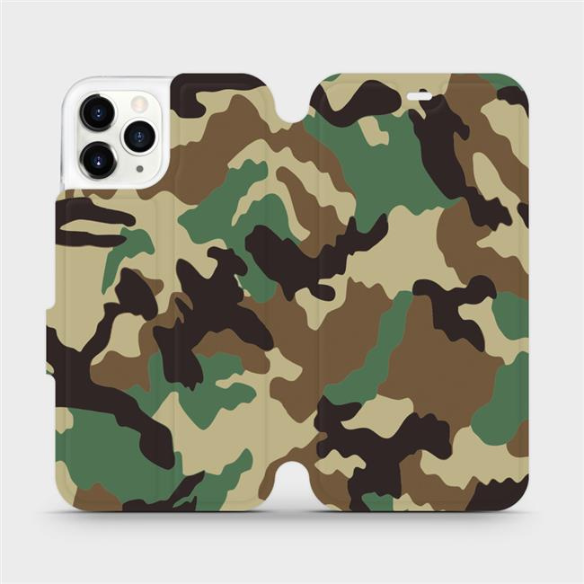 Flipové pouzdro Mobiwear - Apple iPhone 11 Pro - V111P Maskáče