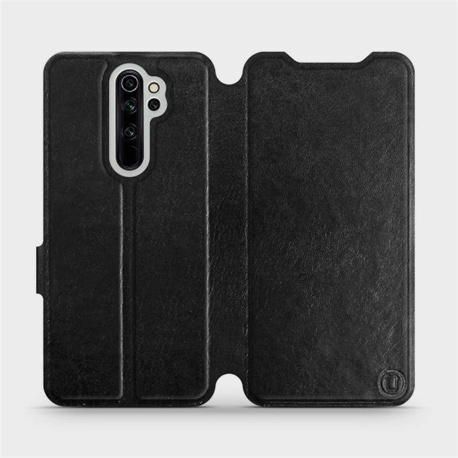 Flipové pouzdro Mobiwear - Xiaomi Redmi Note 8 Pro - Černé a šedé