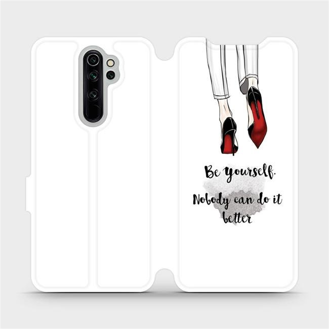 Flipové pouzdro Mobiwear - Xiaomi Redmi Note 8 Pro - M046P Be yourself