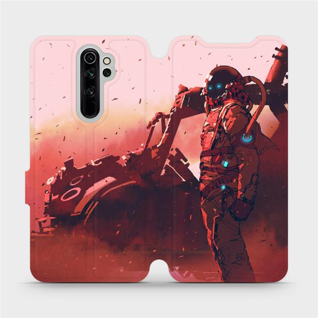 Flipové pouzdro Mobiwear - Xiaomi Redmi Note 8 Pro - MA09S Průzkumník s červeným vozítkem