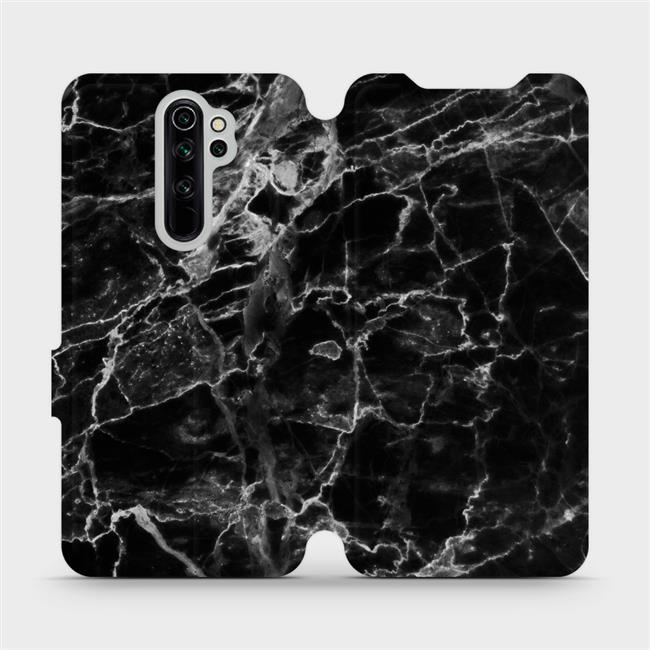 Flipové pouzdro Mobiwear - Xiaomi Redmi Note 8 Pro - V056P Černý mramor