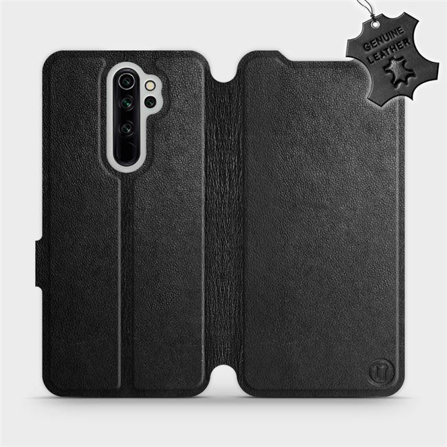 Kožené flip pouzdro Mobiwear - Xiaomi Redmi Note 8 Pro - Černé