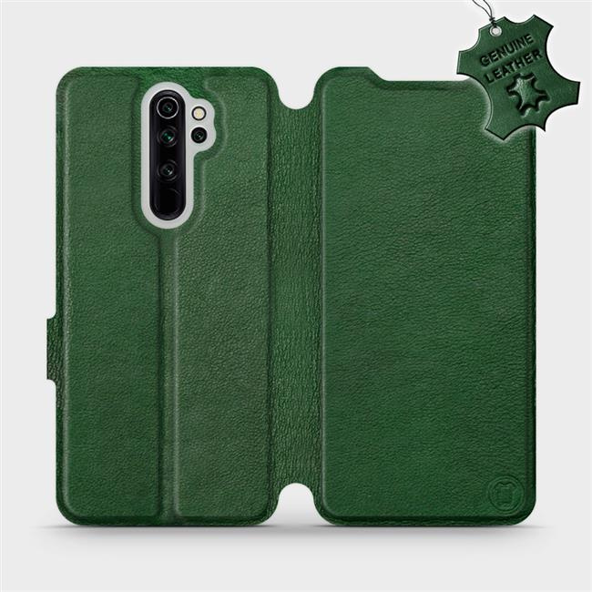 Kožené flip pouzdro Mobiwear - Xiaomi Redmi Note 8 Pro - Zelené