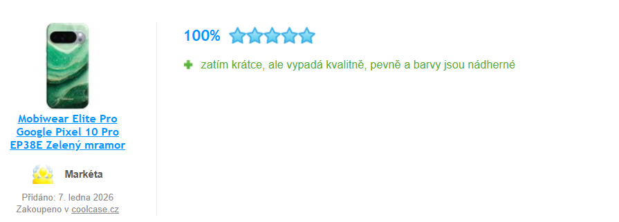Zkušenosti zákazníků Mobiwear Elite Pro