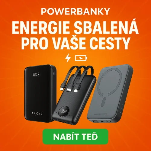 Powerbanky pro mobil - energie kdykoliv a kdekoliv