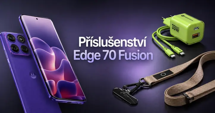 5 věcí, které k Motorola Edge 70 Fusion dávají smysl: příslušenství pro každý den i na cesty