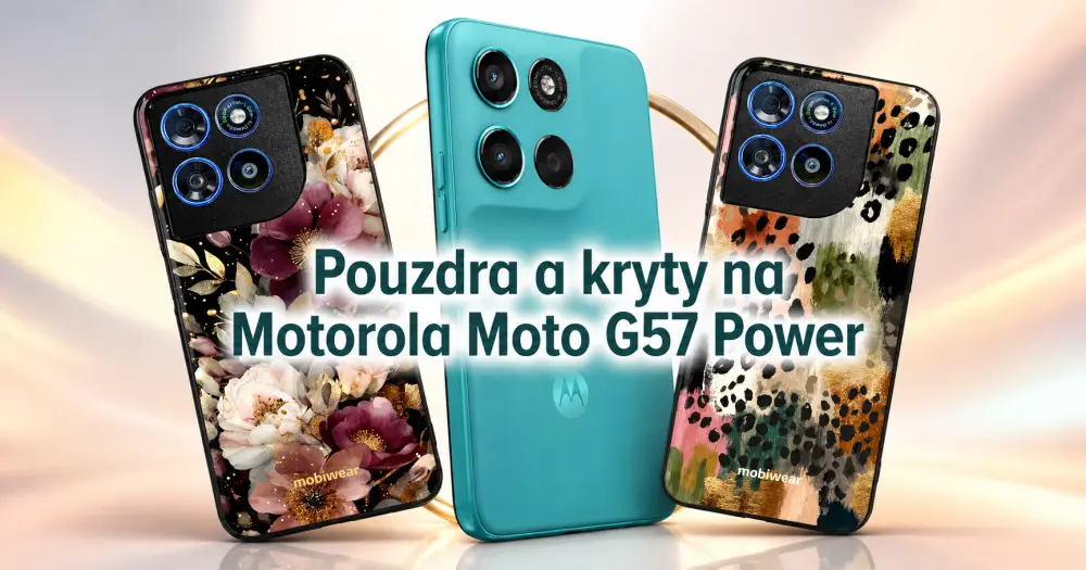 Pouzdra na Motorola Moto G57 Power: flip obaly i lesklé kryty pro telefon, který si to zaslouží