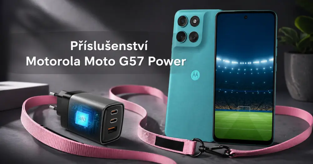 Příslušenství na Motorola Moto G57 Power: věcičky, které telefonu dodají kompletní výbavu
