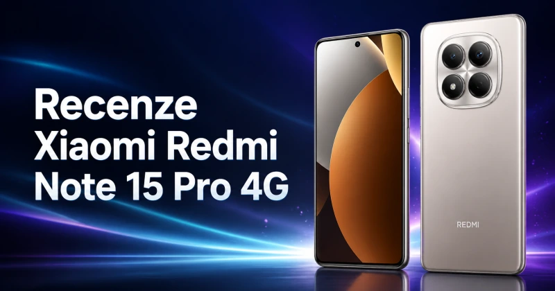 Xiaomi Redmi Note 15 Pro 4G: 200Mpx foťák, baterie na dva dny a jeden důležitý detail, který si musíte ověřit