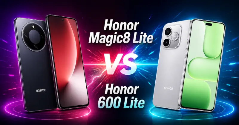 Honor Magic8 Lite vs Honor 600 Lite: odolný maratonec nebo elegantní foťák?