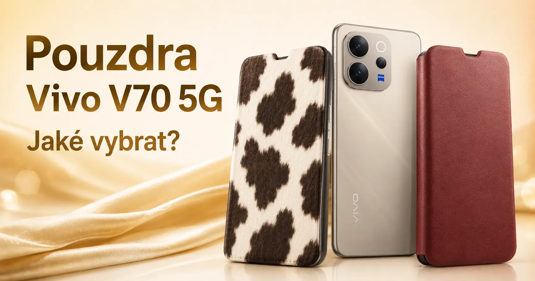 Jaké pouzdro na Vivo V70 5G? Kožené flipy z pravé kůže i varianty s motivem: průvodce výběrem
