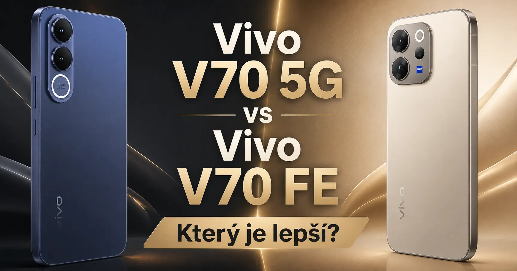Vivo V70 5G vs Vivo V70 FE: epický souboj dvou filozofií. ZEISS zoom nebo obří baterie?