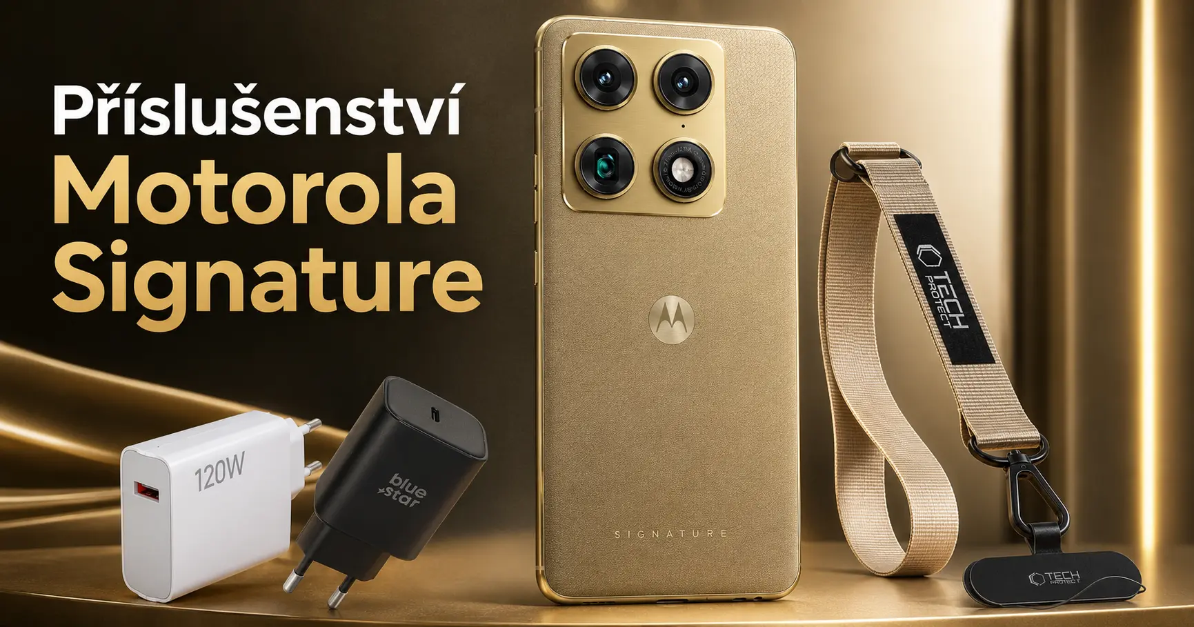  Motorola Signature s nabíječkou v balení: 5 dalších věcí, které k ní pořiďte