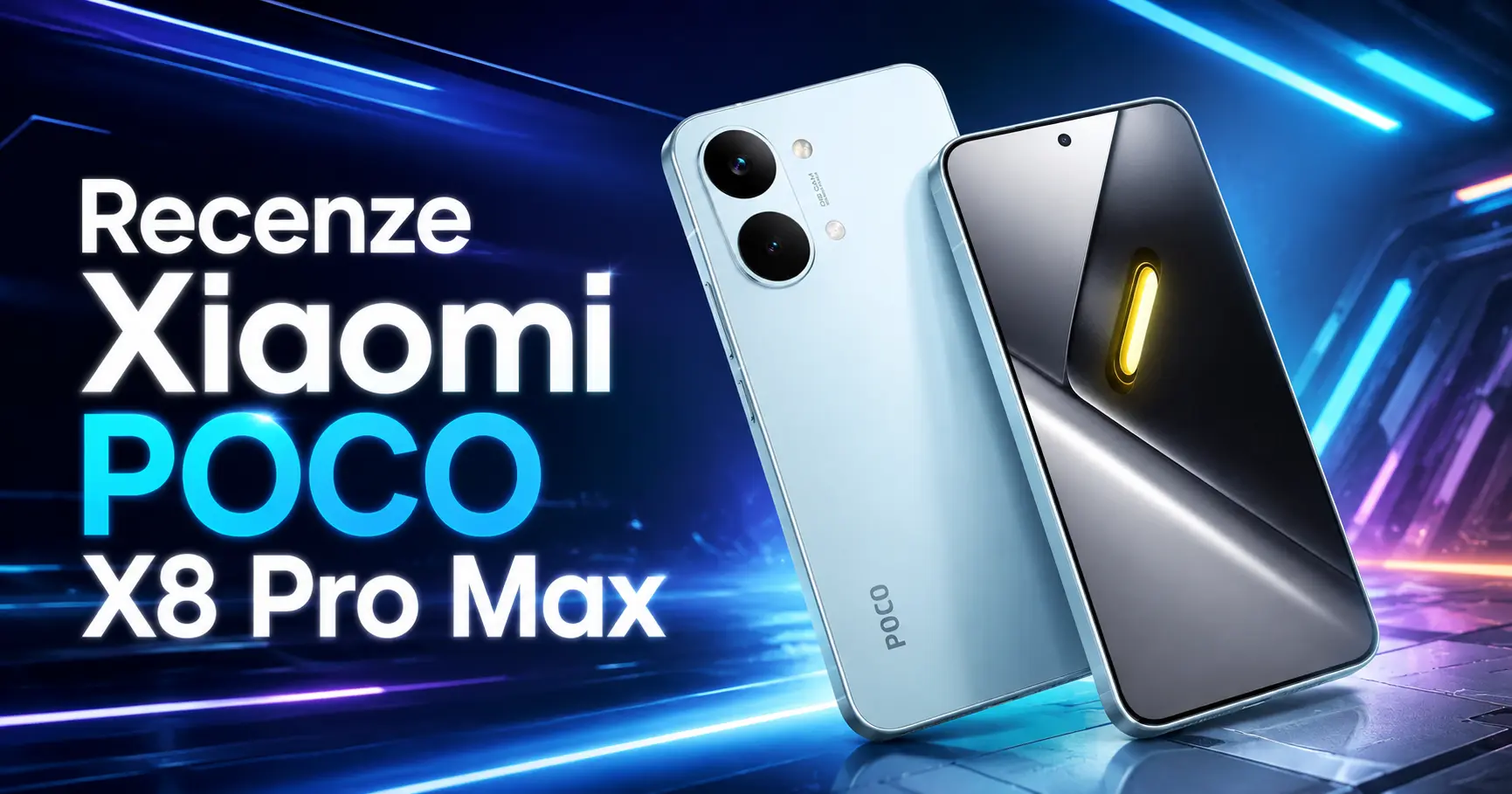 POCO X8 Pro Max recenze: obří baterie, špičkový výkon a telefon, který si říká o pořádný kryt