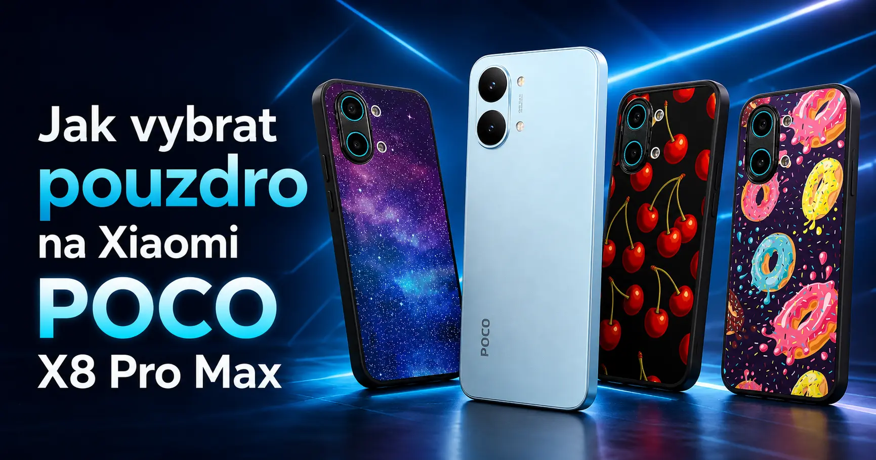 Jaké pouzdro na POCO X8 Pro Max? Flip, kožené pouzdro nebo lesklý Glossy kryt podle toho, jak telefon nosíte