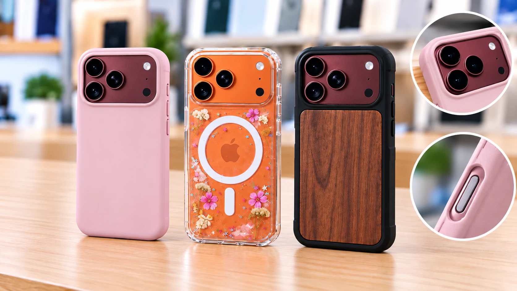 Pouzdra a kryty na iPhone 18 Pro: flip, zadní kryt s MagSafe a odolný kryt