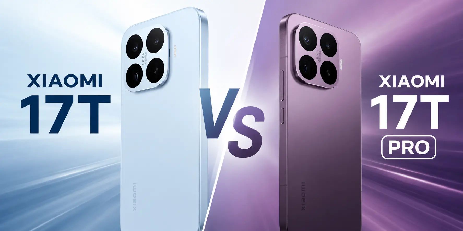 Xiaomi 17T nebo 17T Pro? Kompaktní rebel vs velký vlajkový. Porovnali jsme vše, co rozhoduje