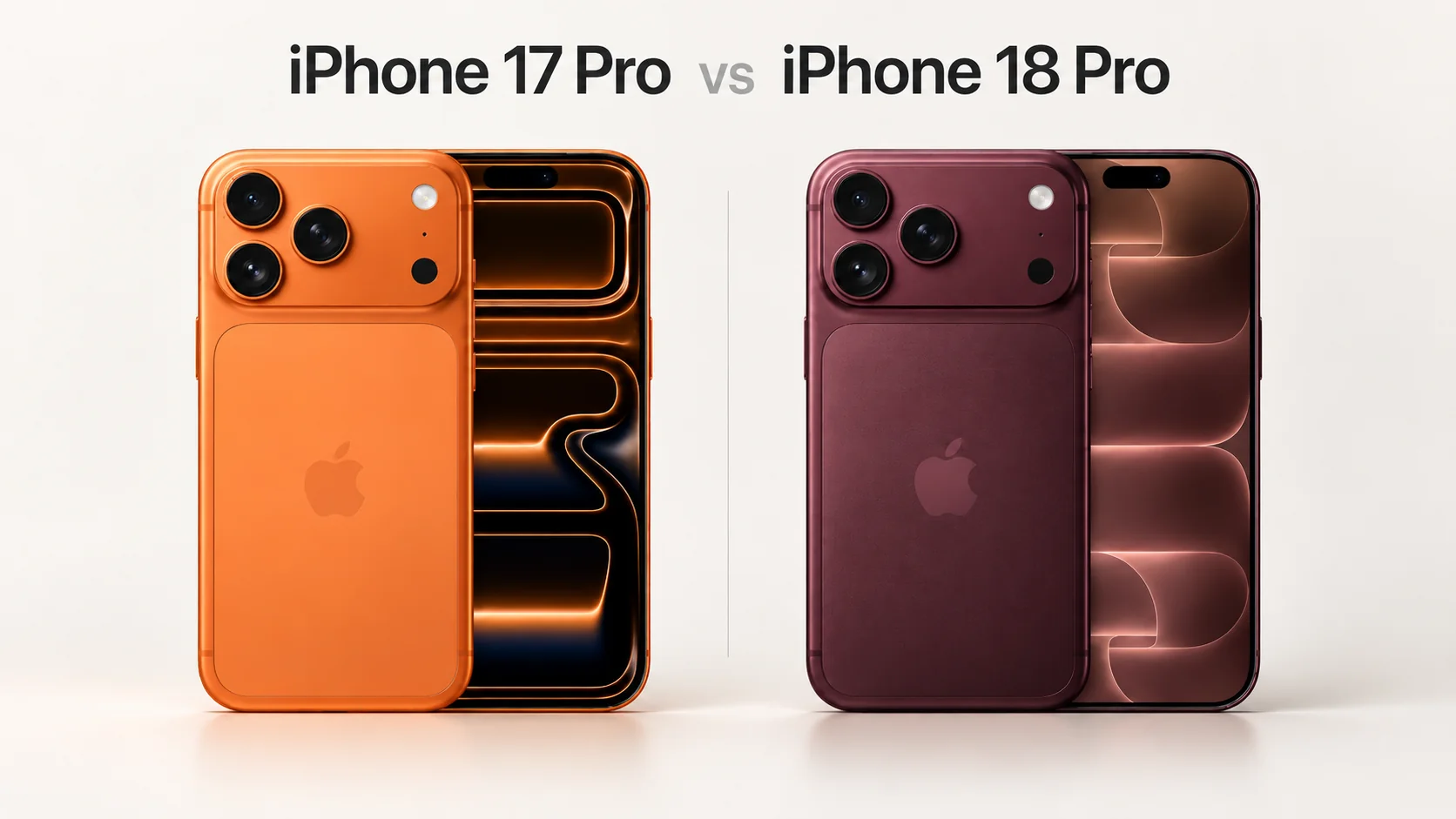 iPhone 17 Pro vs iPhone 18 Pro: co je nového a vyplatí se přejít?