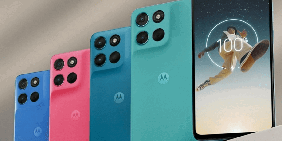 Motorola Moto G57 Power barevné varianty Pantone