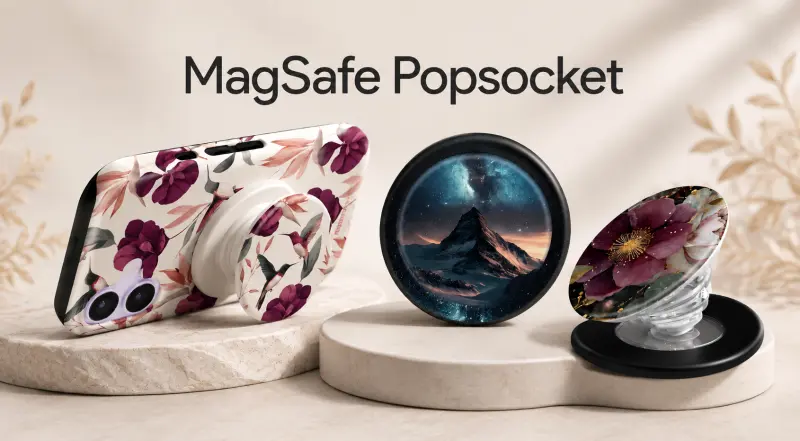 MagSafe PopSocket: jeden magnet, tři funkce a konec telefonů vyklouzlých z ruky