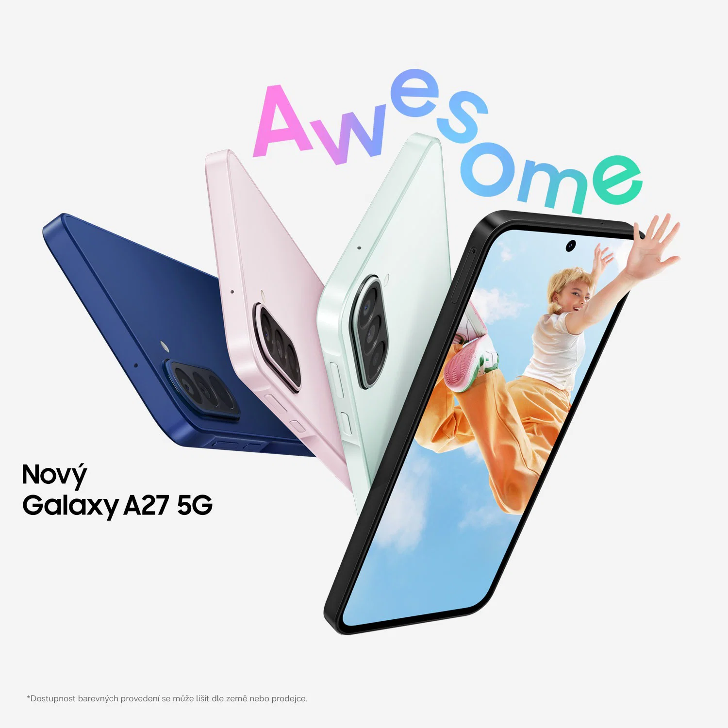 Samsung Galaxy A27 5G, moderní střední třída se Super AMOLED displejem a Snapdragon 6 Gen 3