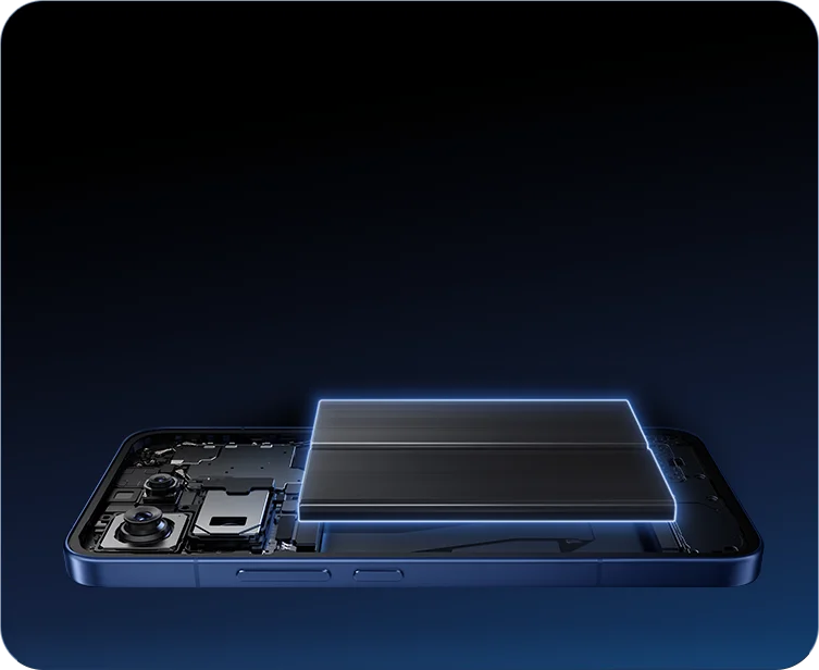 Xiaomi 17T baterie 6500mAh a 67W HyperCharge nabíjení