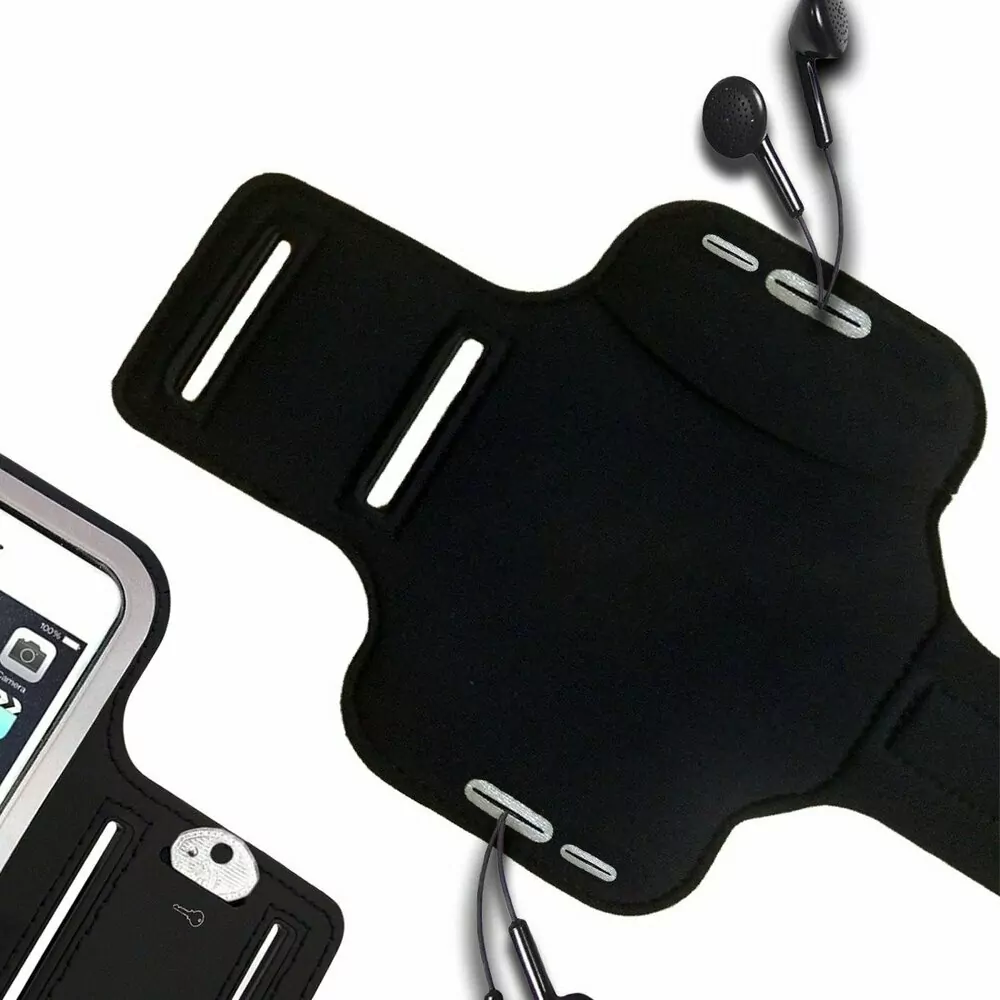 Sportovní pouzdro na ruku na běhání Armband pro mobily do 4,7" Modré