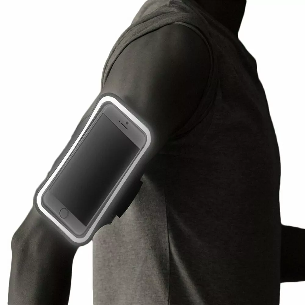 Sportovní pouzdro na ruku na běhání Armband pro mobily do 4,7" Modré