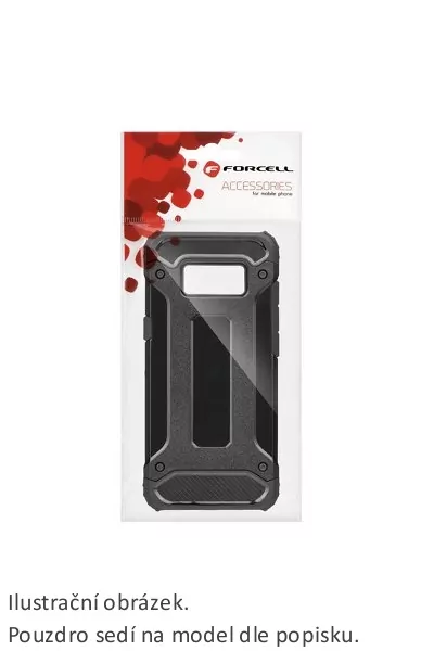 Odolné pouzdro Coolcase Armor na mobil Samsung Galaxy A20s černé