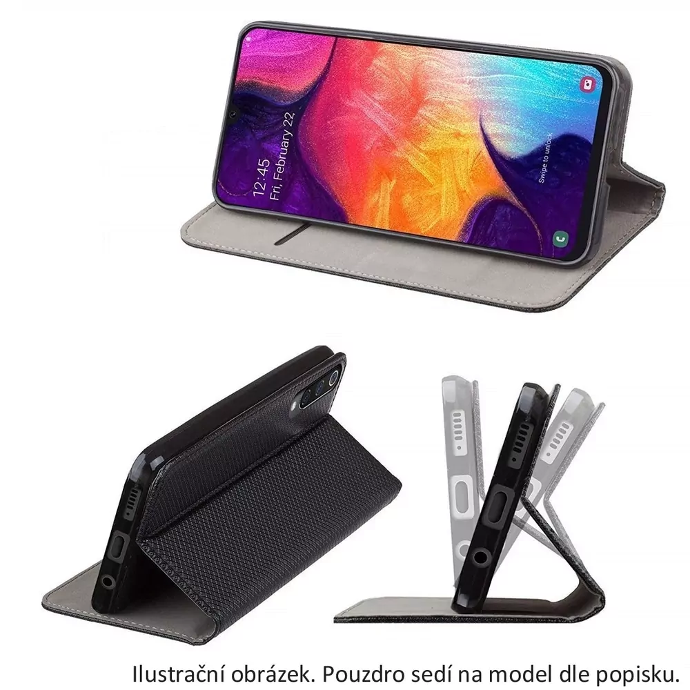 Flipové pouzdro SMART BOOK Samsung Galaxy A42 5G modré