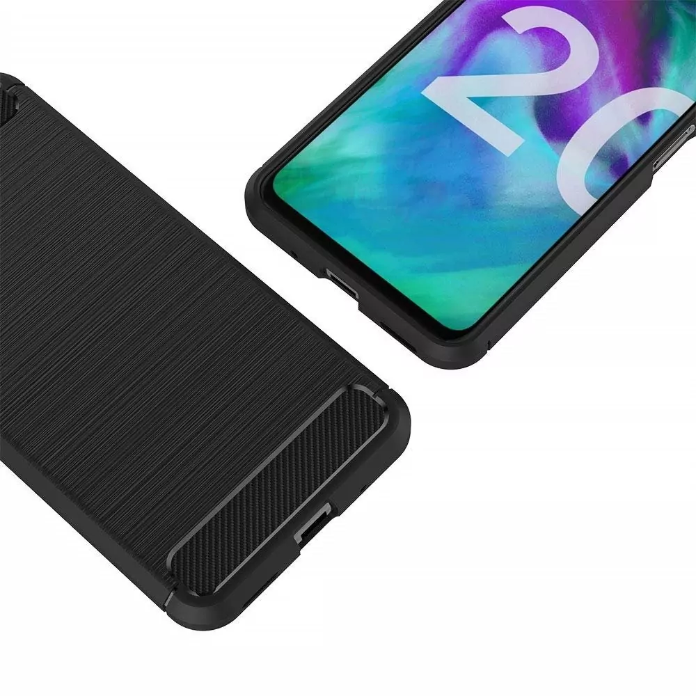 Silikonové pouzdro Coolcase Carbon – Honor 20 / Honor 20 Pro / Nova 5T