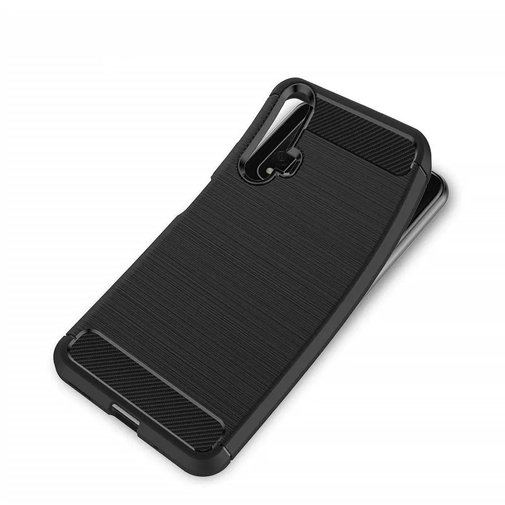 Silikonové pouzdro Coolcase Carbon – Honor 20 / Honor 20 Pro / Nova 5T