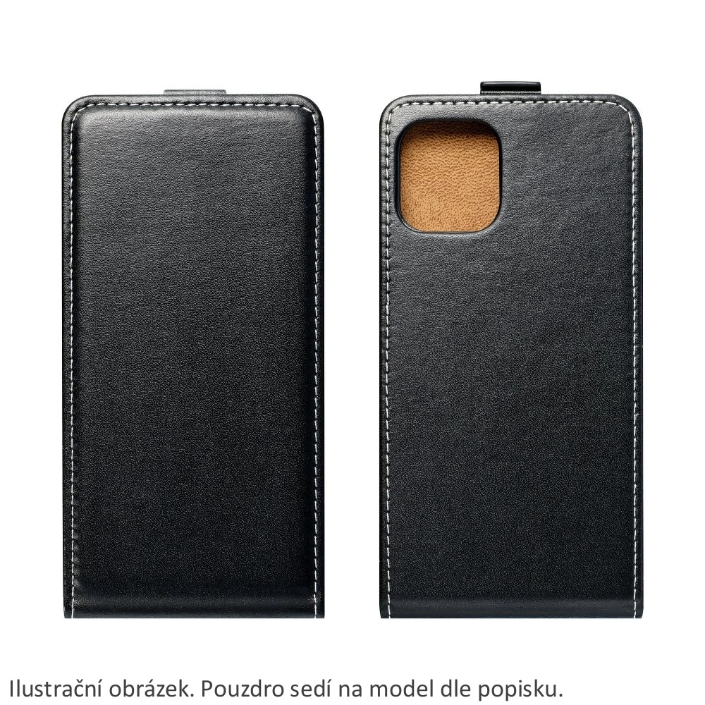 Vertikální flipové pouzdro Coolcase Flexi Fresh pro Samsung Galaxy A42 5G Černé