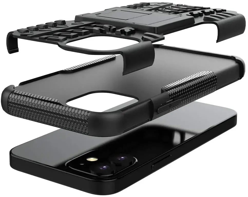 Odolné pouzdro Panzer Case Neo na mobilní telefon Apple iPhone 12 / 12 Pro zelené