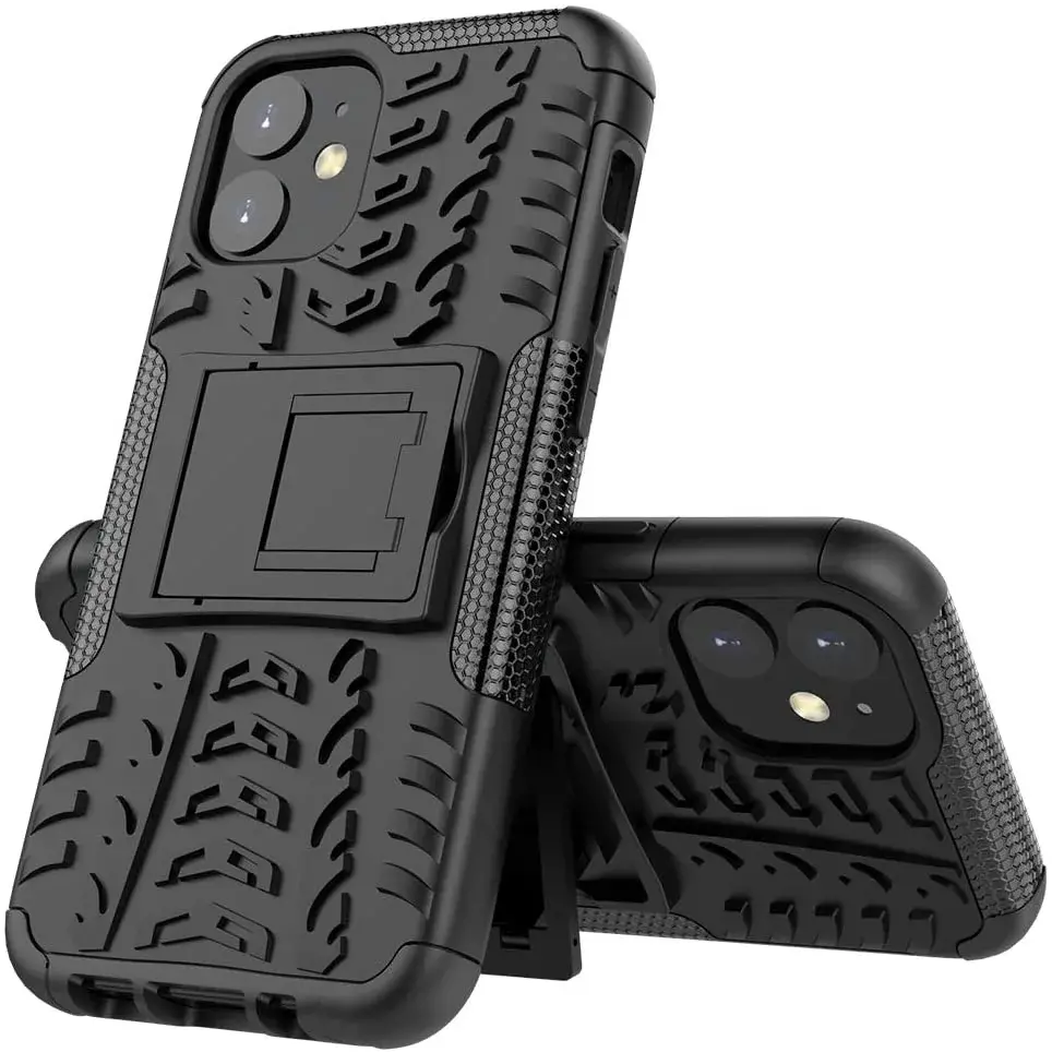 Odolné pouzdro Panzer Case Neo na mobilní telefon Apple iPhone 12 / 12 Pro zelené