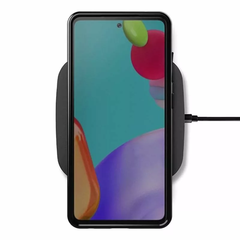 Odolnější gumové pouzdro Armored Thunder na mobilní telefon Samsung Galaxy A72 Černé