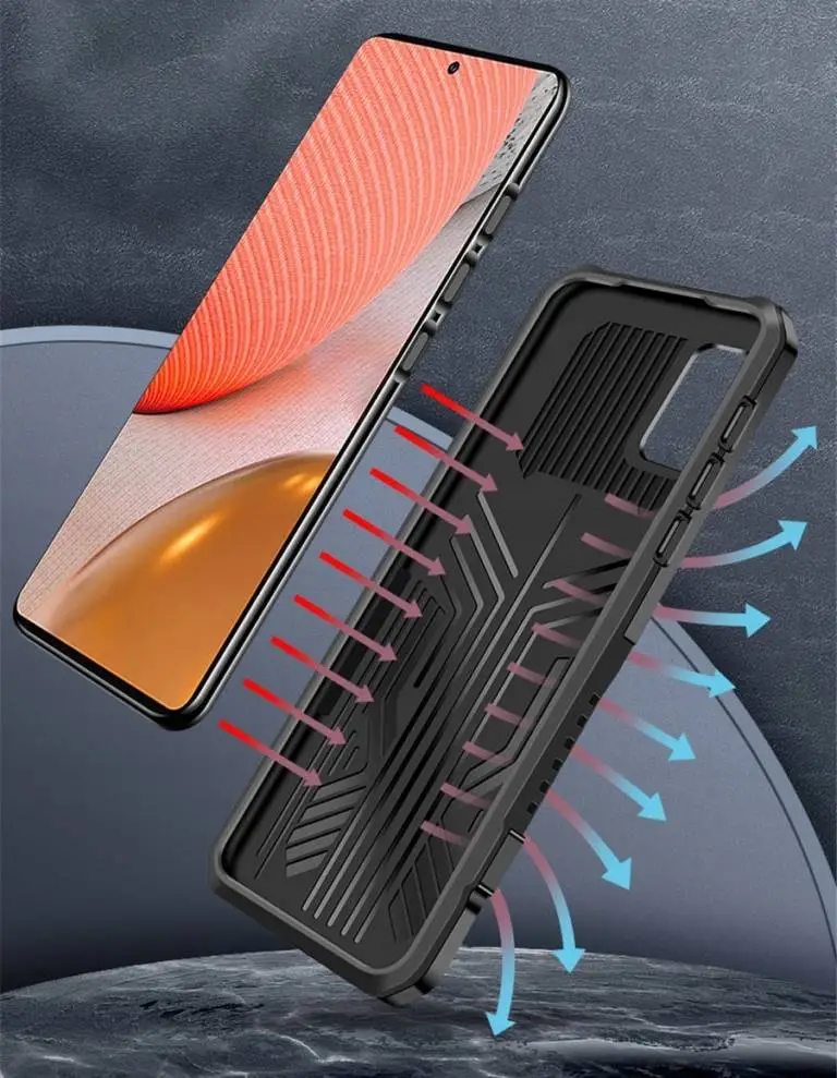 Odolné pouzdro Nexeri Tank na mobil Apple iPhone 13 Pro černé