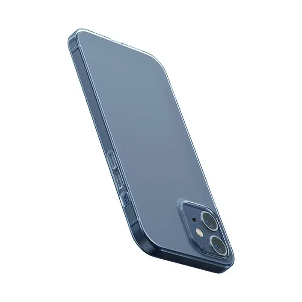 Silikonové pouzdro Coolcase Ultra Thin 0,5 mm na mobil Apple iPhone 13 Mini čiré