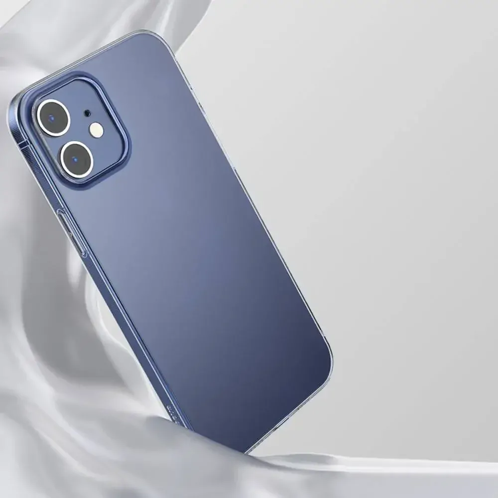 Silikonové pouzdro Coolcase Ultra Thin 0,5 mm na mobil Apple iPhone 13 Mini čiré