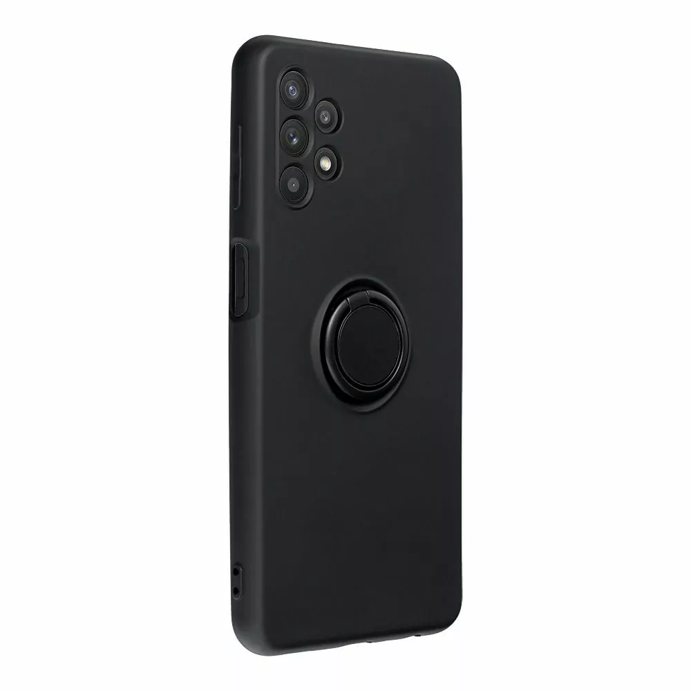 Silikonové pouzdro Forcell RING na mobil Samsung Galaxy A32 5G černé