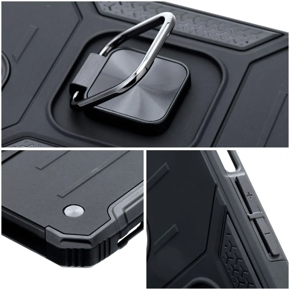 Hybridní pouzdro Coolcase Nitro na mobil Apple iPhone 13 Pro černé odolné se stojánkem